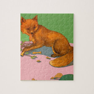 beautiful fox jigsaw puzzle