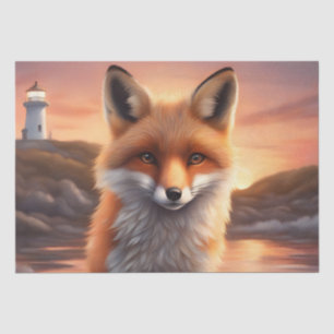 Beautiful Fox Tissue Paper