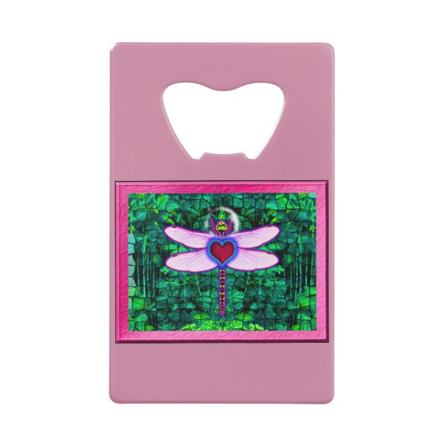 Beautiful Framed “Crackel Framed Dragonfly” Artwor (Front)