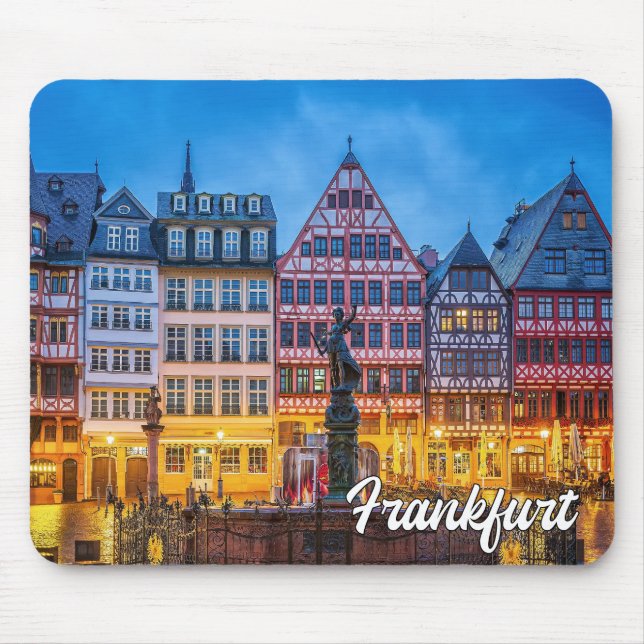 Beautiful Frankfurt, Germany Mouse Pad (Front)