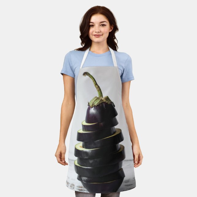 Beautiful Fruits And Vegetables Apron (Worn)