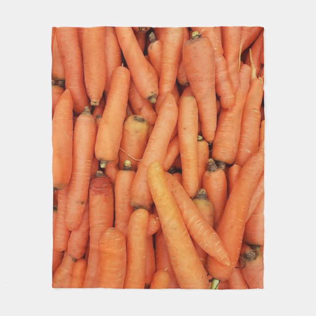 Beautiful Fruits And Vegetables Fleece Blanket (Front)