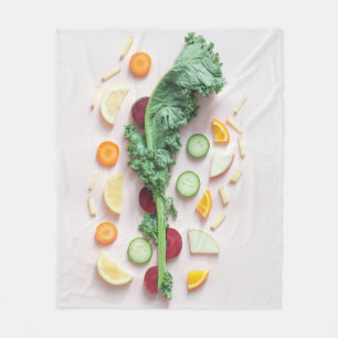 Beautiful Fruits Fleece Blanket