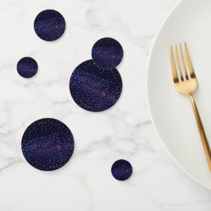 Beautiful galaxy,stars confetti