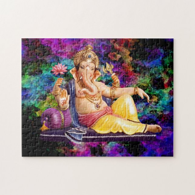 Beautiful Ganesha Puzzle (Horizontal)