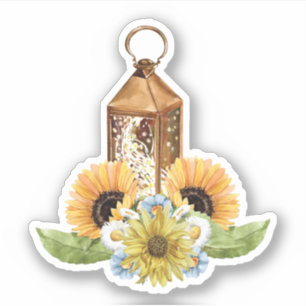 Beautiful Garden Bee Sunflower Pattern