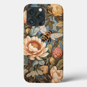 Beautiful Garden Bee With Protea Flowers iPhone 13 Pro Case