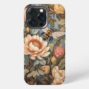 Beautiful Garden Bee With Protea Flowers iPhone 13 Pro Case