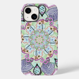 Beautiful Garden Doily Mandala Art Case-Mate iPhone 14 Case