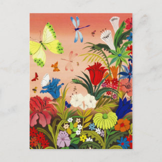 Beautiful Garden Postcard