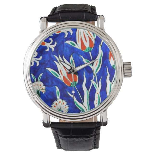 Beautiful garden (tulips) watch (Front)