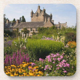Beautiful gardens and famous castle in Scotland Coaster