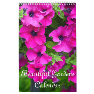 Beautiful gardens and flowers calendar