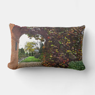 BEAUTIFUL GARDENS/KINGWOOD GARDENS/MANSFIELD OHIO LUMBAR CUSHION