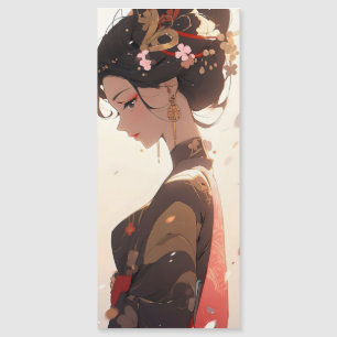 Beautiful Geisha Anime Girl