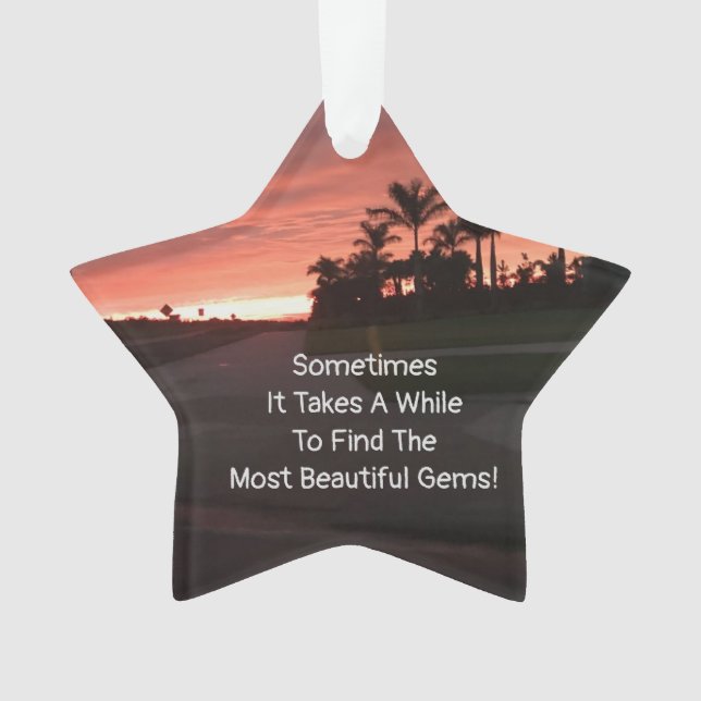 Beautiful Gems Ornament (Front)