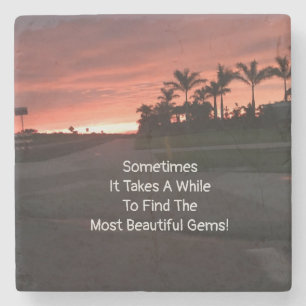 Beautiful Gems Stone Coaster