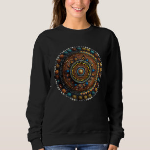 Beautiful Geometric Dot Mandala Sweatshirt