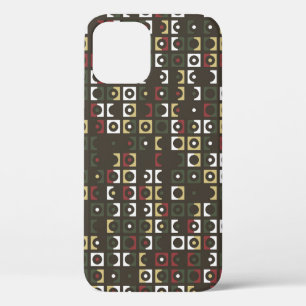 Beautiful geometric pattern design abstract, art, iPhone 12 case