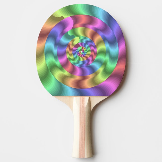 Beautiful geometric pattern - ping pong paddle (Front)