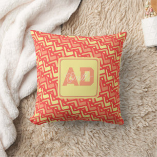 Beautiful Geometric Rose Family Pillow