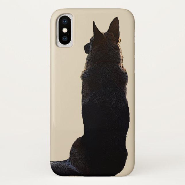 Beautiful German Shepherd Dog Case-Mate iPhone Case (Back)