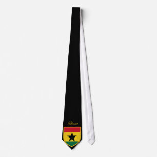 Beautiful Ghana Flag Tie