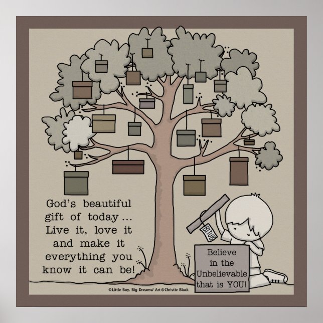 Beautiful Gift Poster (Front)