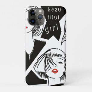 beautiful girl iPhone 11 pro case