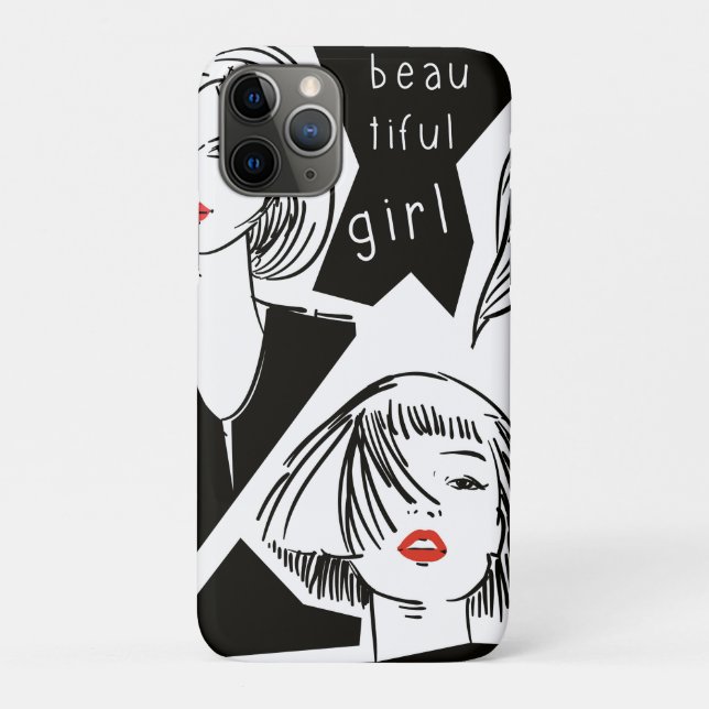 beautiful girl Case-Mate iPhone case (Back)