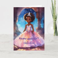 Beautiful girl's full dress princess birthday