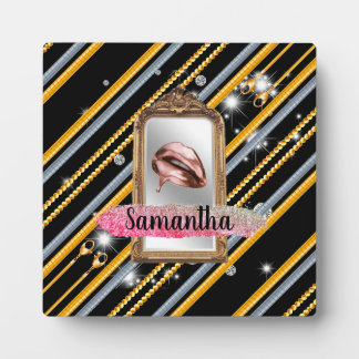 Beautiful Girly Gift Elegant Chic Custom Plaque