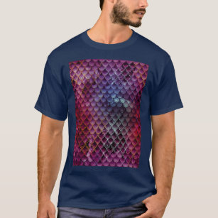 Beautiful Glittering Mermaid Scales T-Shirt