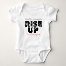 Beautiful Goddaughter Rise Up Christening Gift