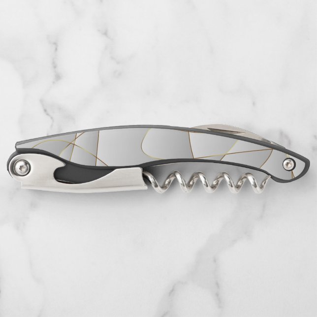 Beautiful gold lines corkscrew (Front)