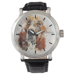 Beautiful Golden Retriever Custom Personalised Watch