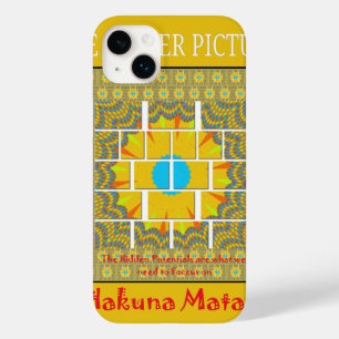 Beautiful golden yellow amazing graphic design   Case-Mate iPhone 14 plus case