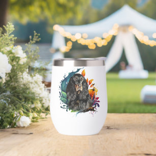 Beautiful Gordon  Setter  ,  Art 