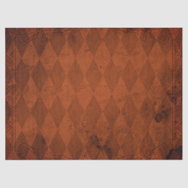 Beautiful Goth Victorian Vintage Wallpaper Tissue Paper (Front)