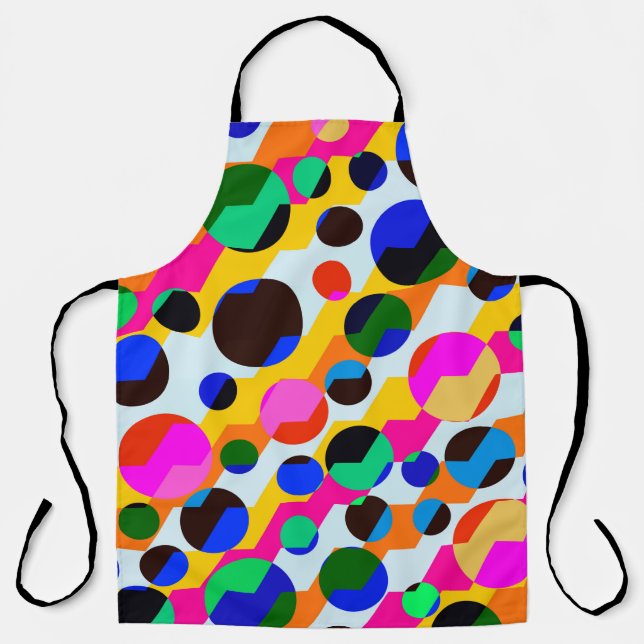beautiful graffiti grunge texture abstract backgro apron (Front)
