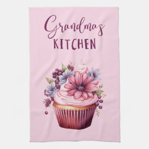 Beautiful Grandma's Kitchen Tea Towel