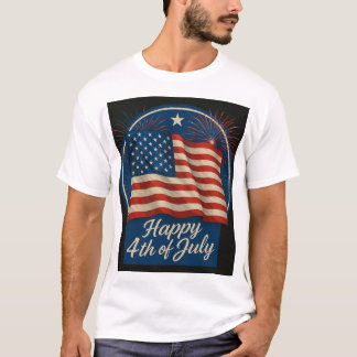 Beautiful graphic for Independence Day T-Shirt