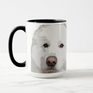 Beautiful Great Pyrenees Dog Coffee Mug