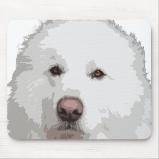 Beautiful Great Pyrenees Dog Mouse Pad