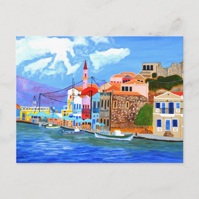 Beautiful Greece card  (Front)