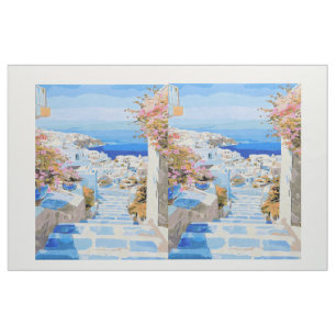 Beautiful Greece cotton fabric