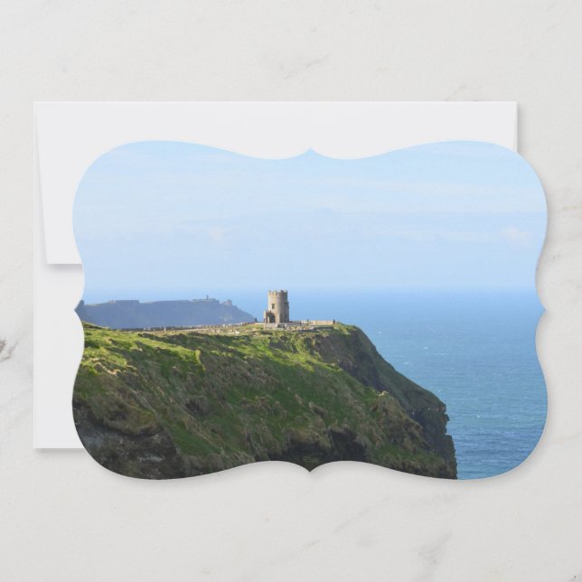 Beautiful Green Cliffs of Moher Invitation (Front)