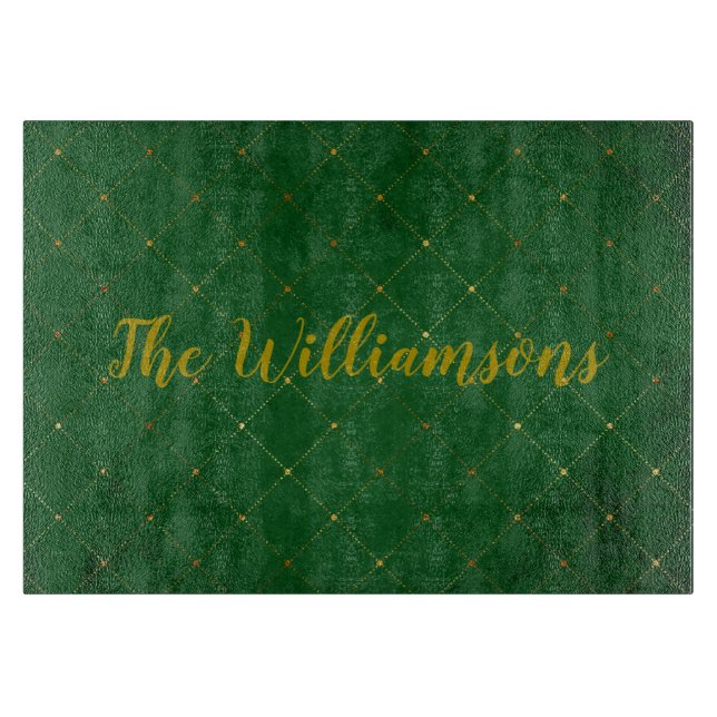 Beautiful green cutting board (Front)