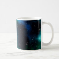 Beautiful Green Nebula filled with Stars