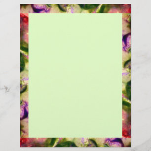 Beautiful Green Purple Nature Art 